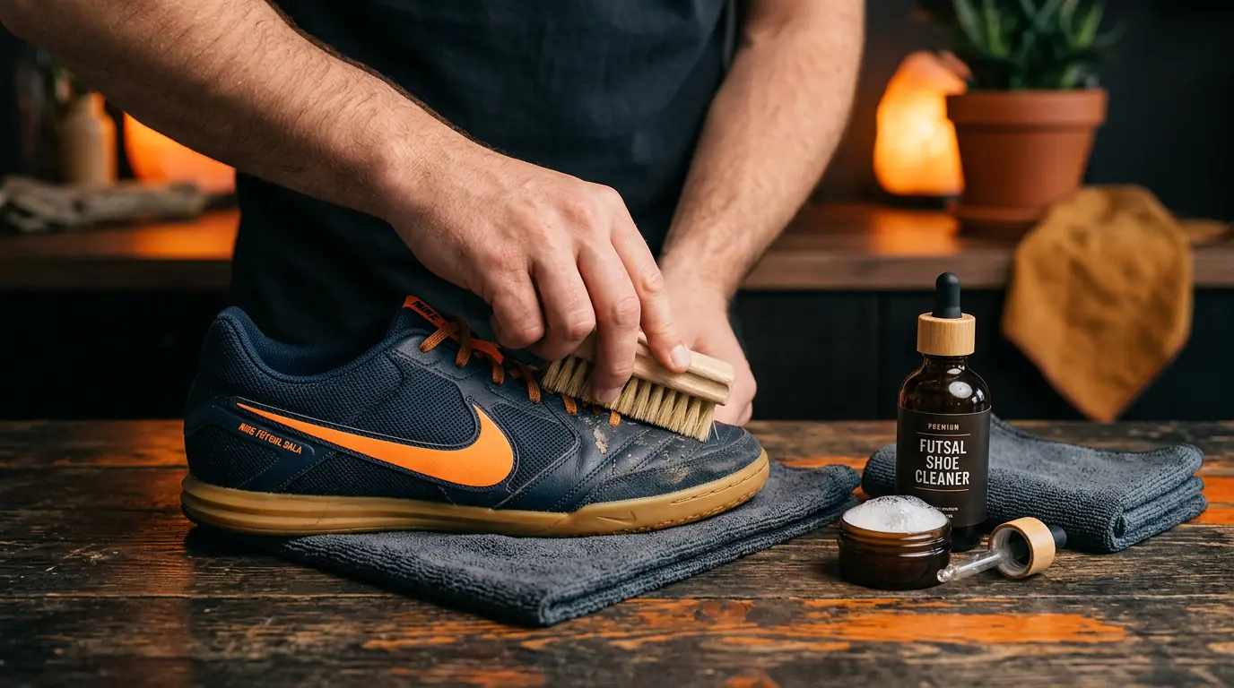 Cara cuci sepatu futsal yang benar agar tidak rusak