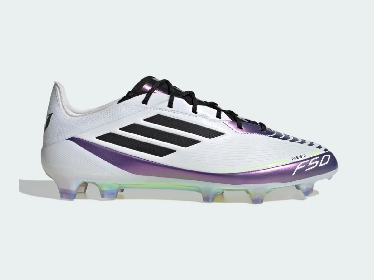 Foto produk Adidas Messi F50 Elite FG - White Black Purple