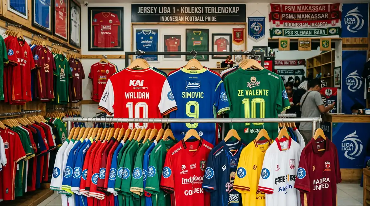 Jersey klub Liga 1 Indonesia 2026 semua tim