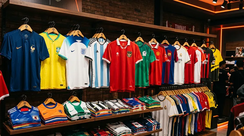 Koleksi jersey bola terbaru 2026 club dan timnas