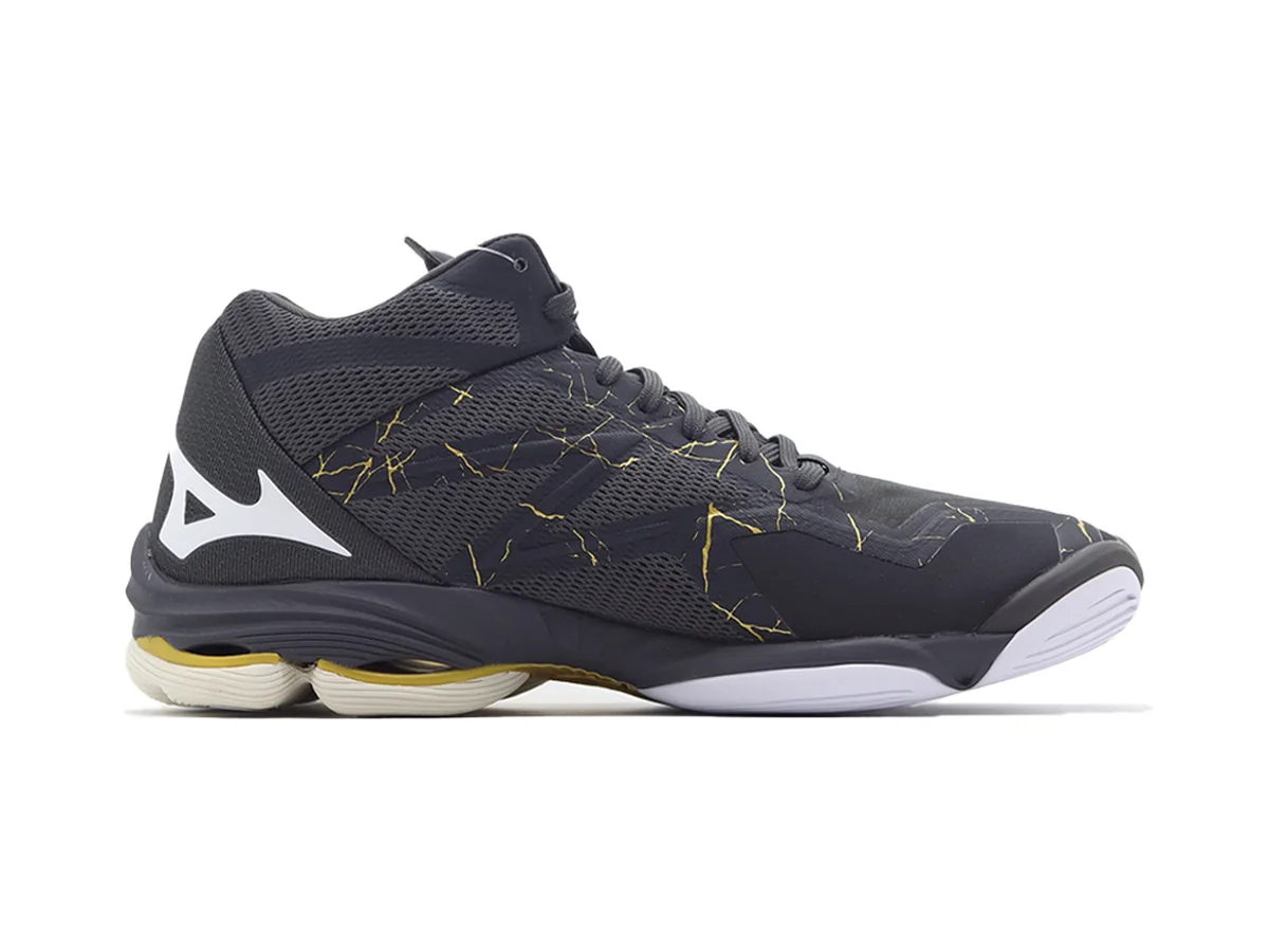 Foto produk Mizuno Wave Lightning Z7 Mid - Black Oyster/Mp Gold/Iron Gate