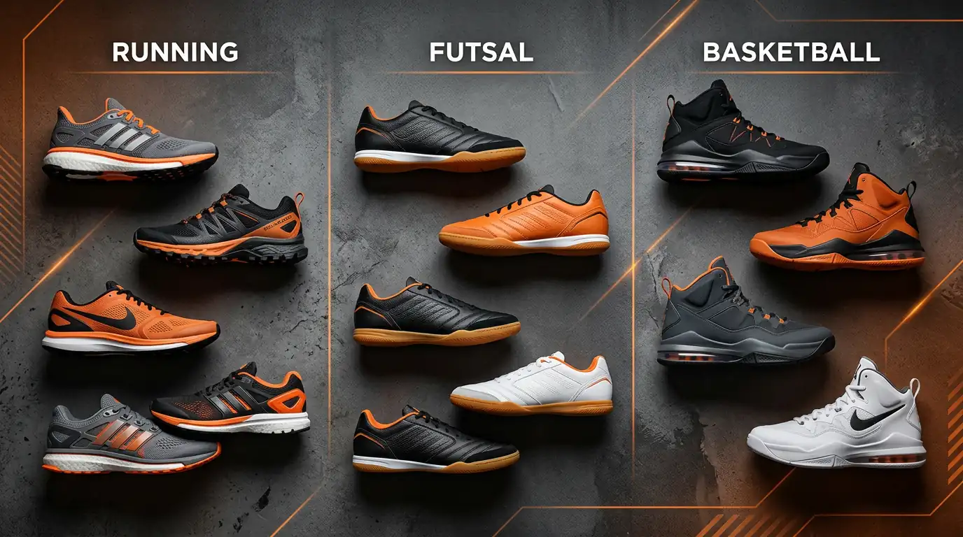 Panduan Lengkap Memilih Sepatu Olahraga Sesuai Aktivitas