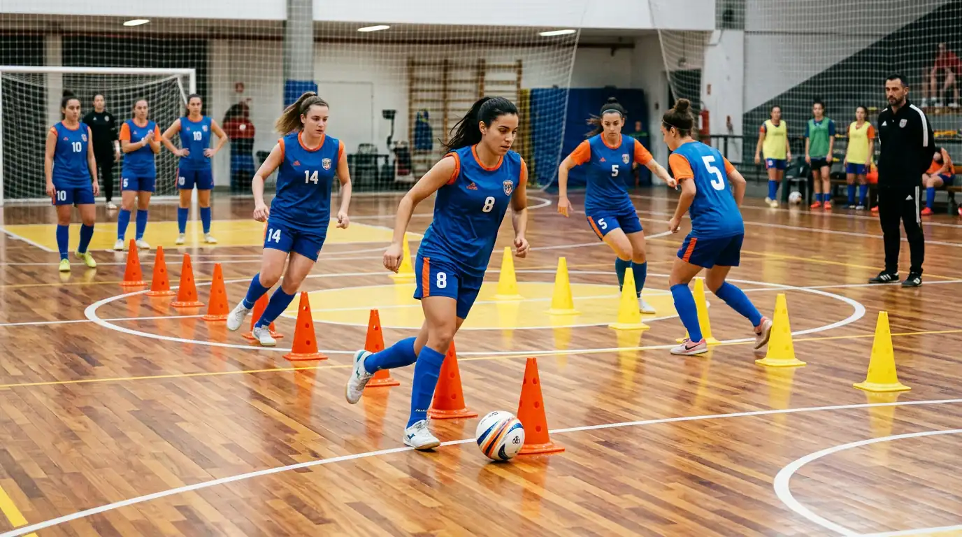 Program latihan futsal drill dan teknik untuk improve skill