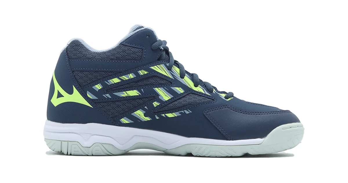 Foto produk Mizuno Wave Thunderstorm Mid - Orion Blue/Neo Lime/Misty