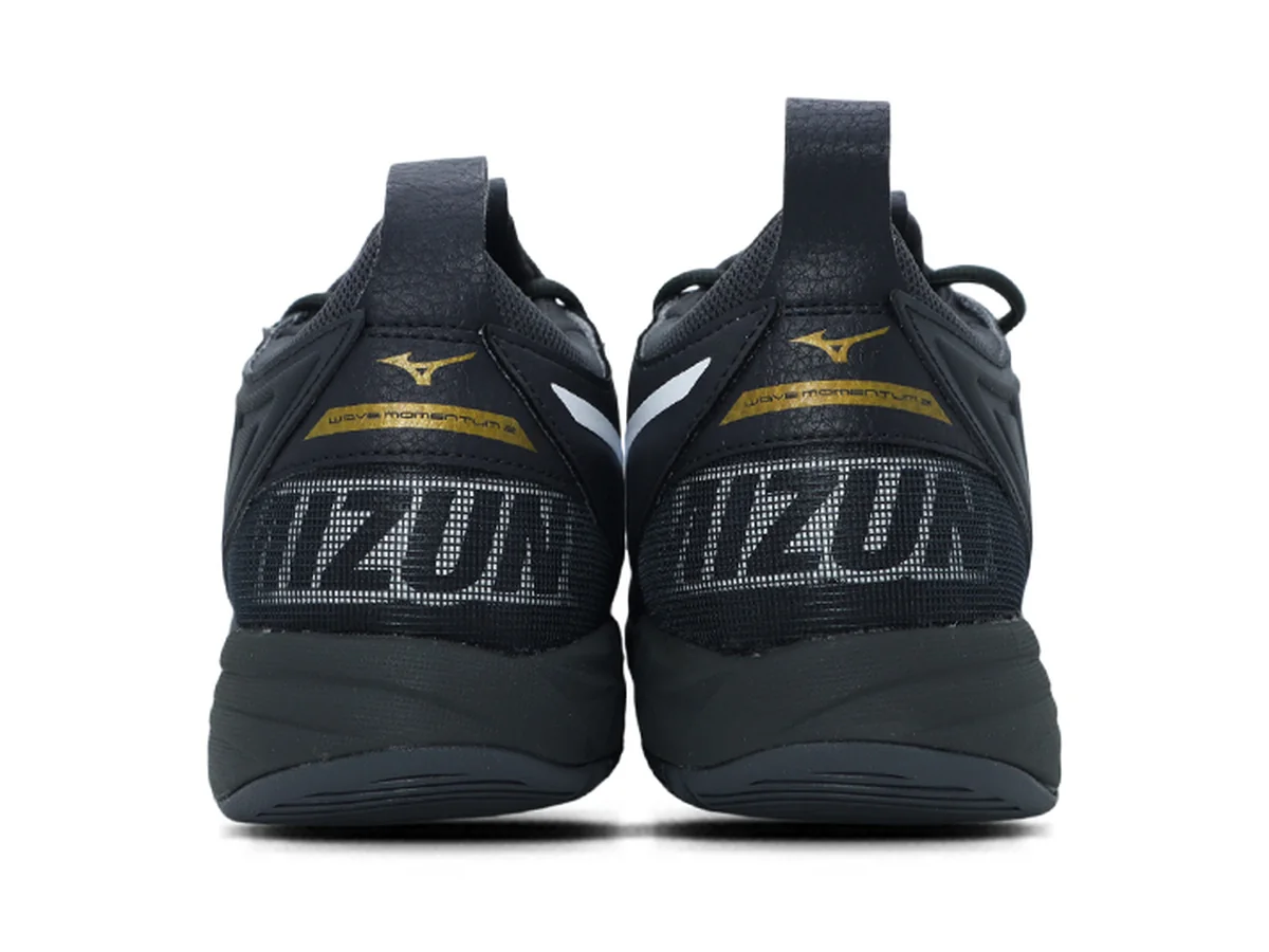 Foto produk Mizuno Wave Momentum 2 - Black Oyster/Mp Gold/Iron Gate
