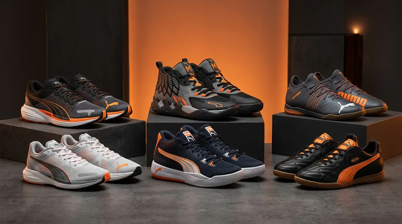 Review sepatu Puma olahraga futsal running dan basket