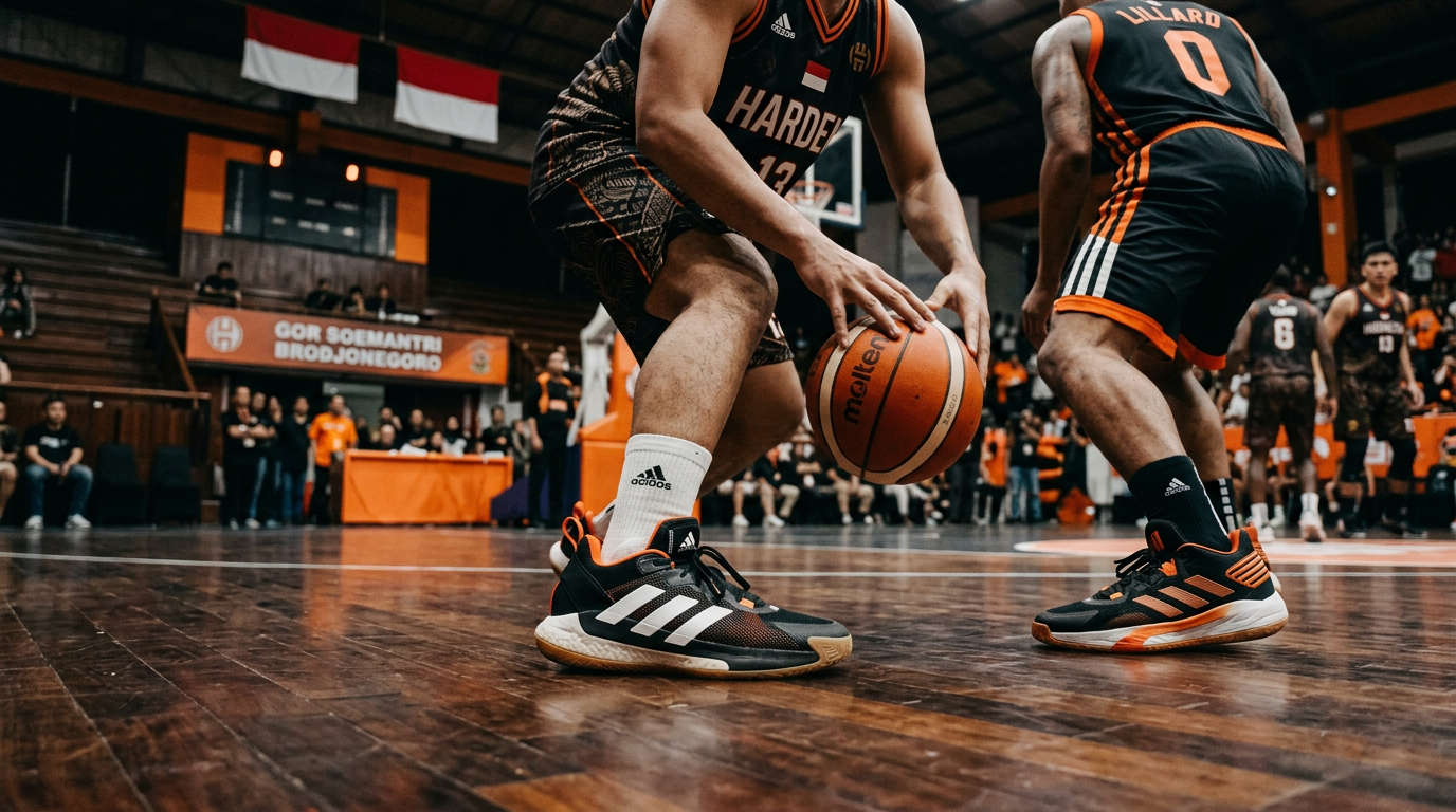 Sepatu basket Adidas terbaru Harden Dame dan Beyond