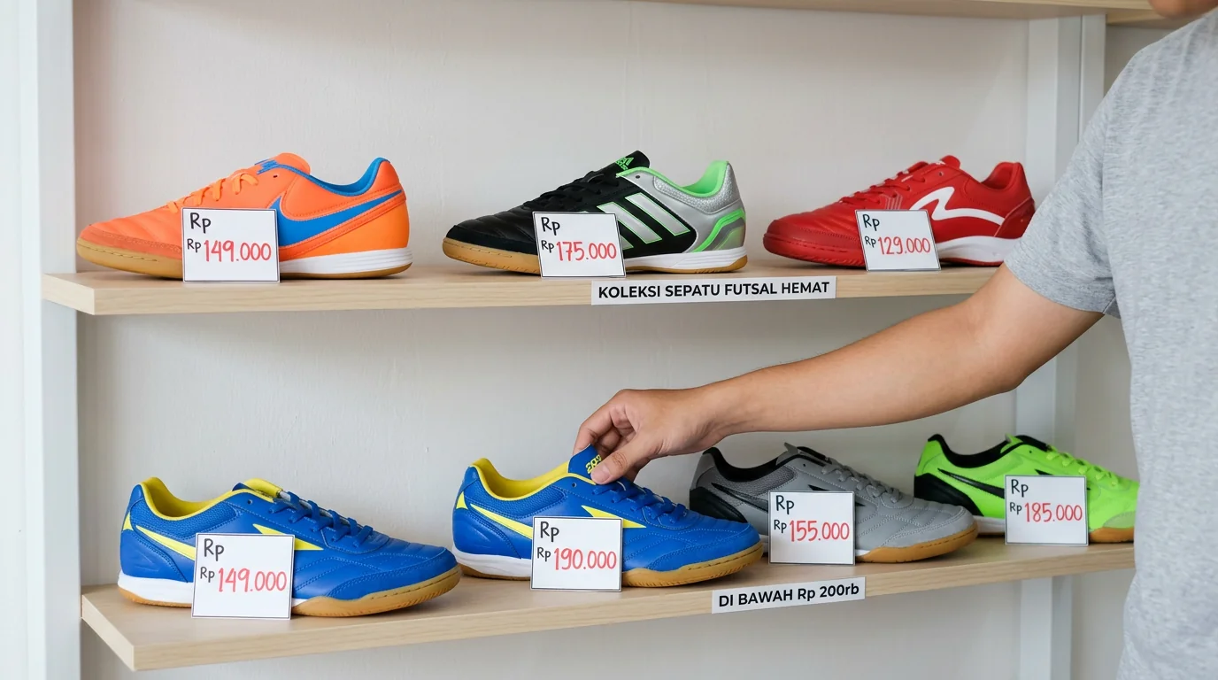 Sepatu futsal di bawah 200 ribu yang bagus dan berkualitas