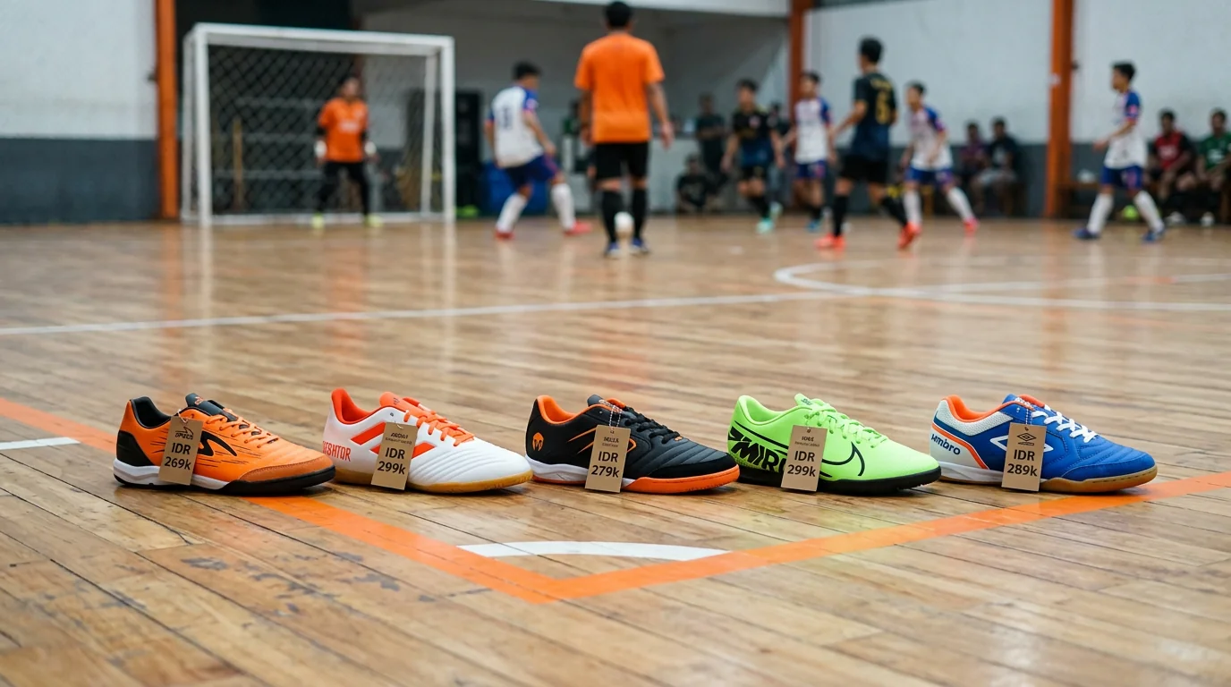 Sepatu futsal under 300K yang paling worth it dibeli