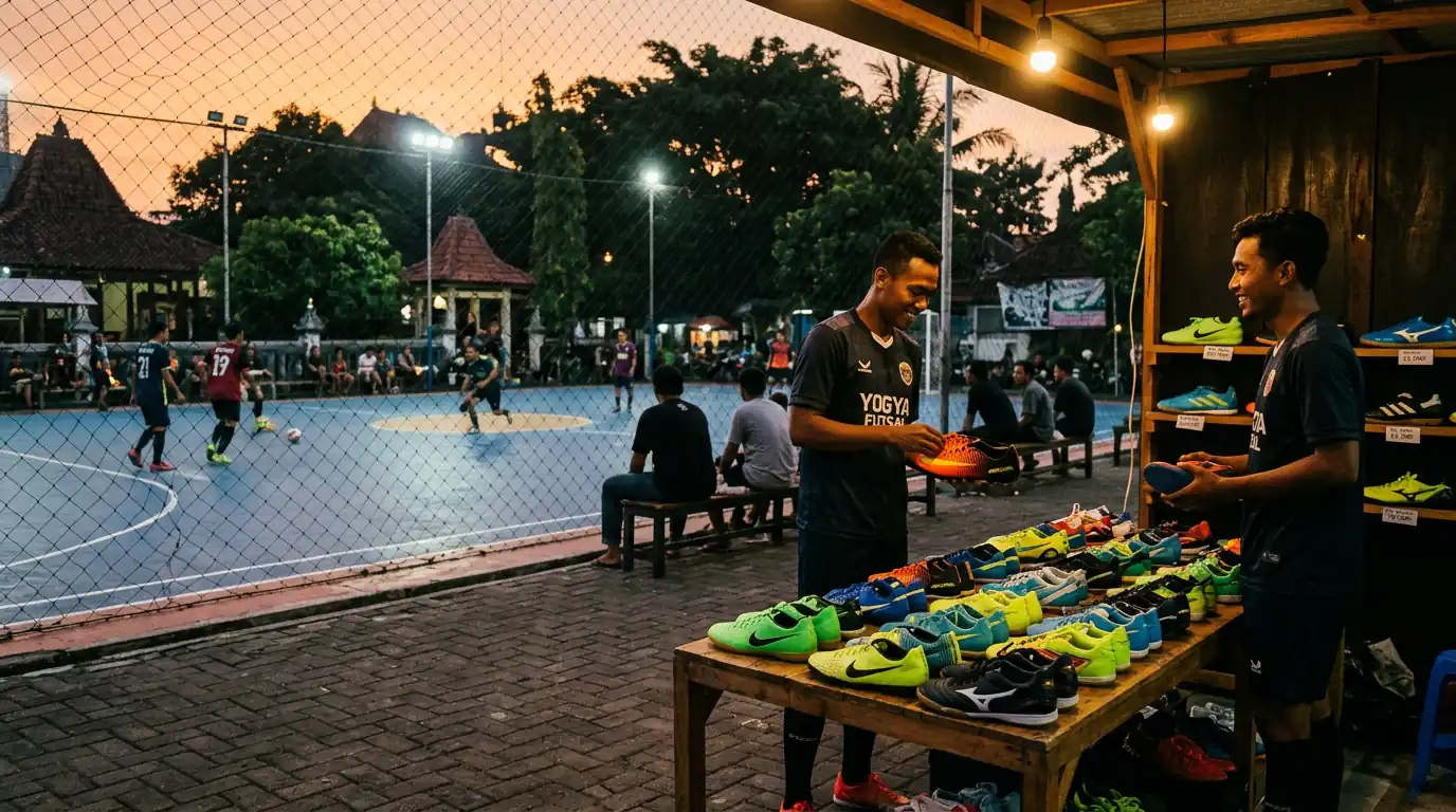 Beli sepatu futsal di Jogja toko terpercaya dan murah