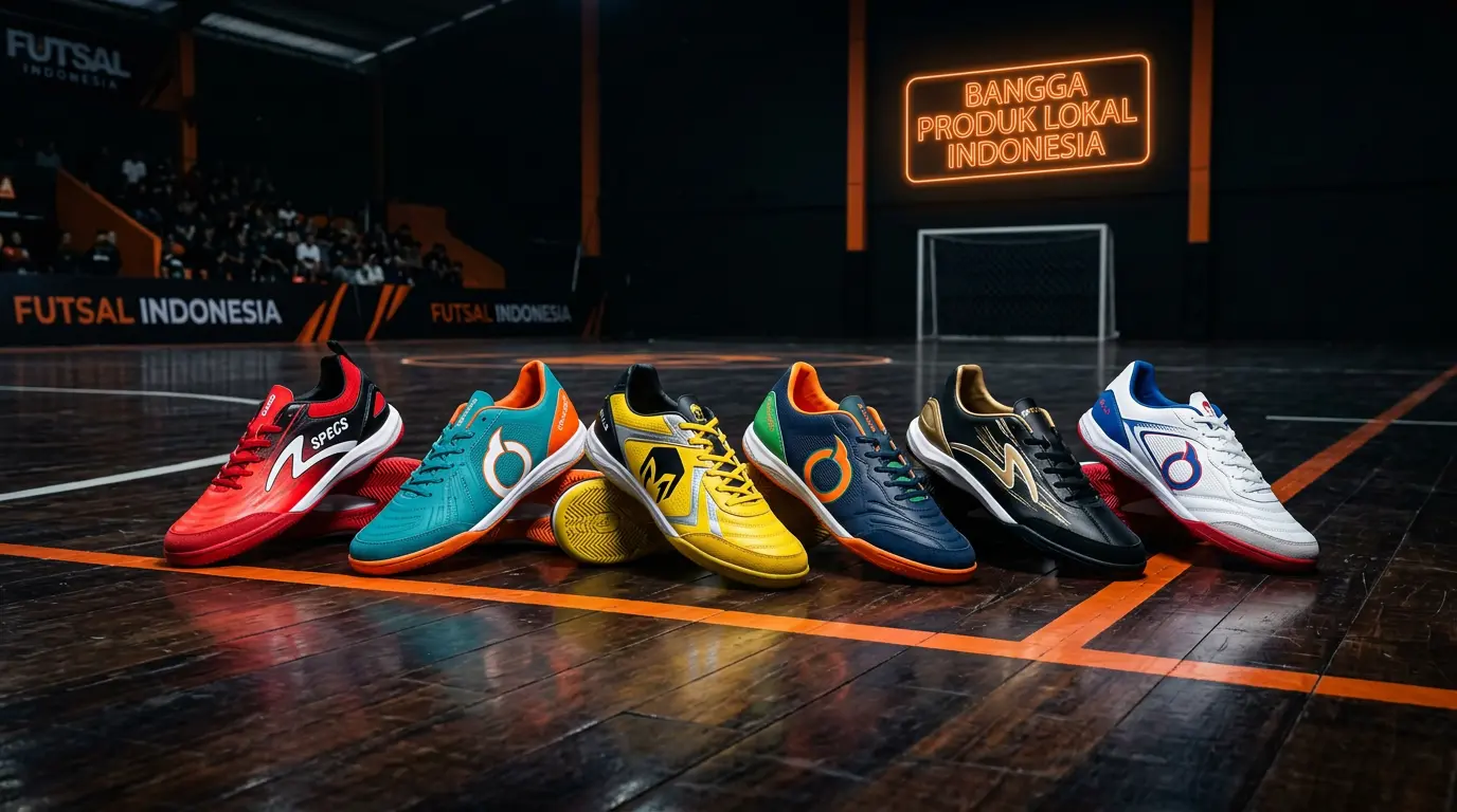 7 Brand Sepatu Futsal Lokal Indonesia yang Gak Kalah Keren