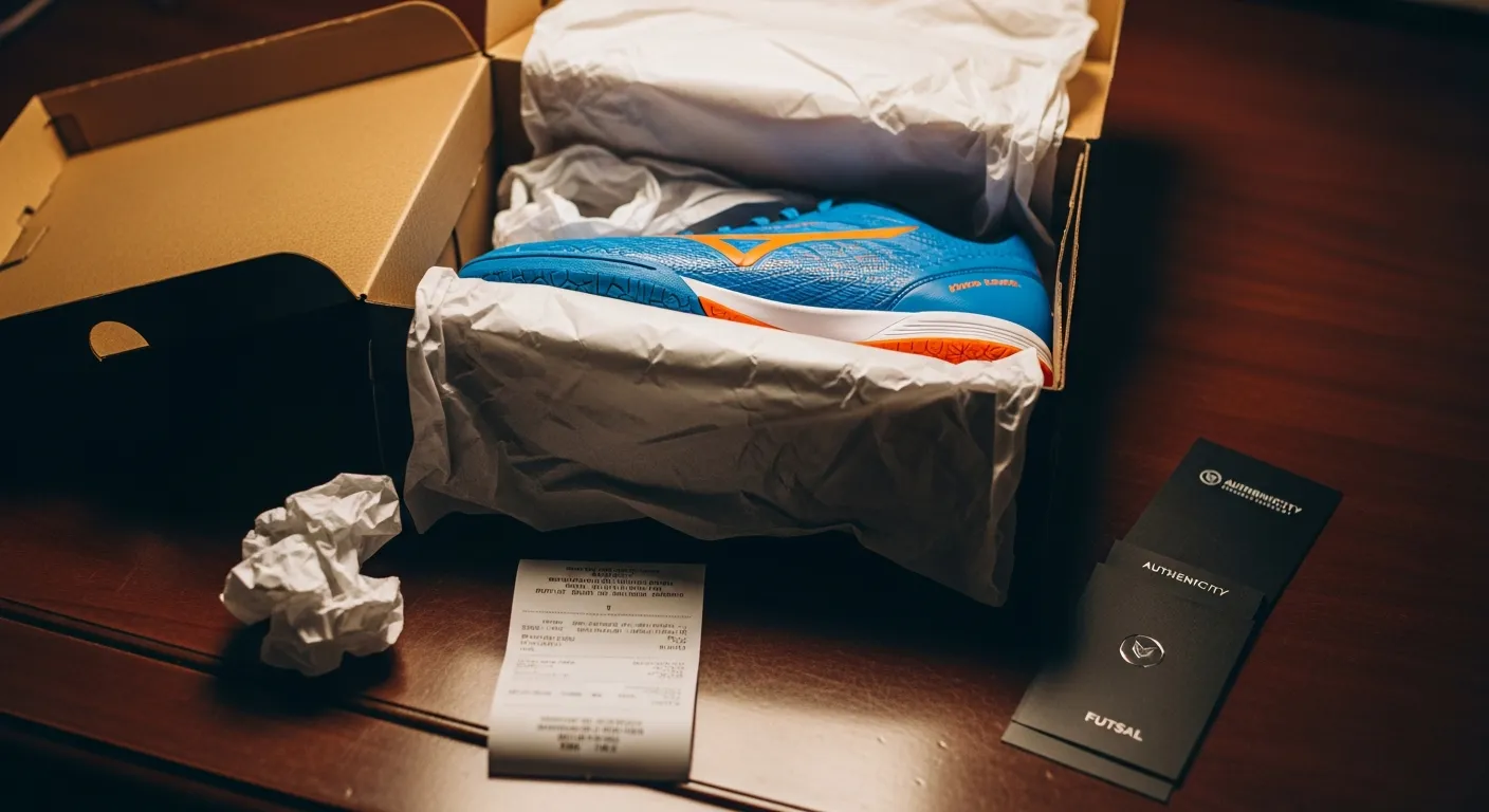 Tips membeli sepatu futsal Mizuno original dengan kemasan resmi