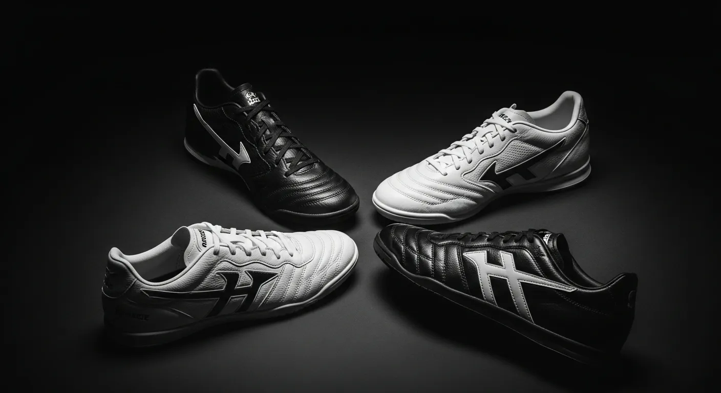 Perbandingan sepatu futsal New Balance vs brand lain