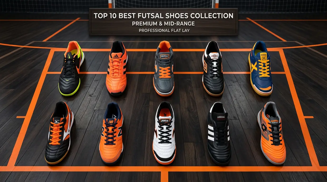 10 Sepatu Futsal Terbaik untuk Semua Level Pemain 2026