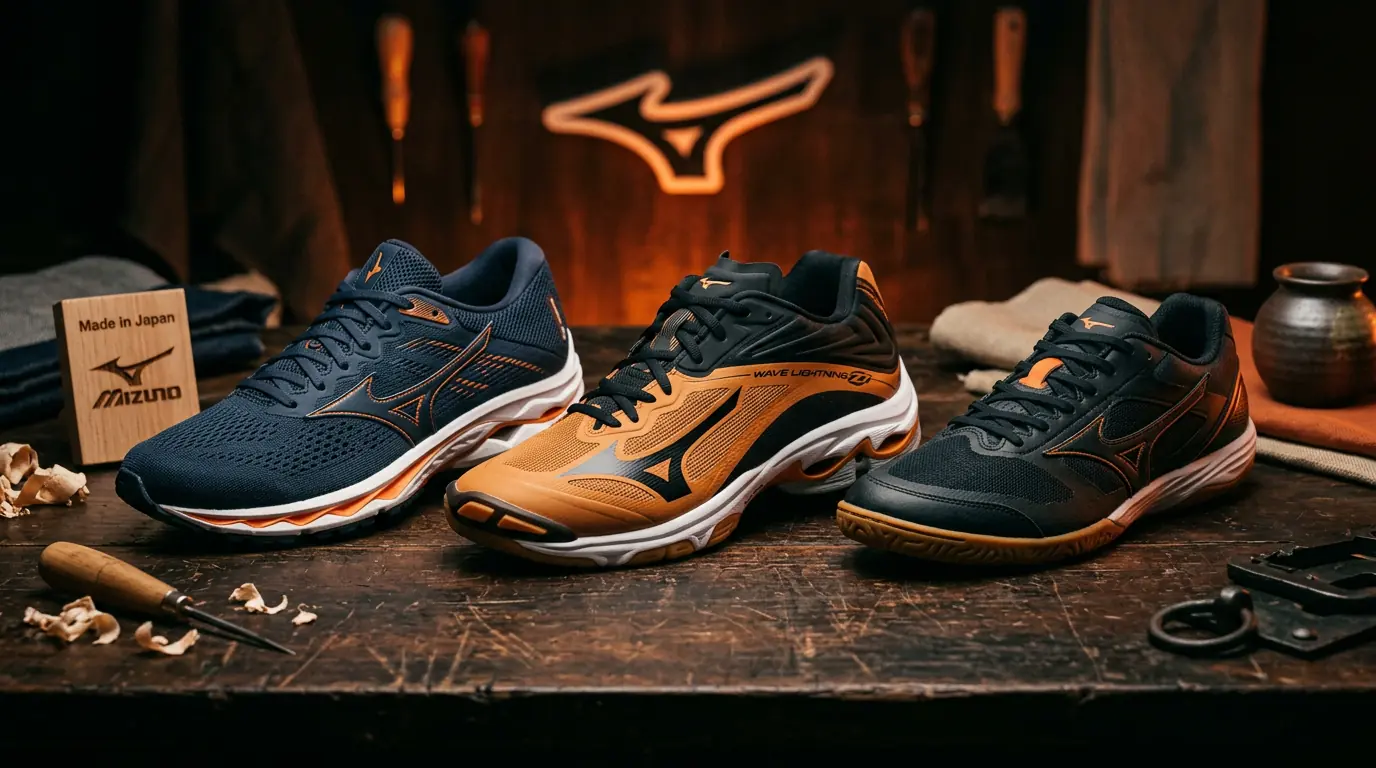 Sepatu Mizuno untuk running voli dan futsal review lengkap