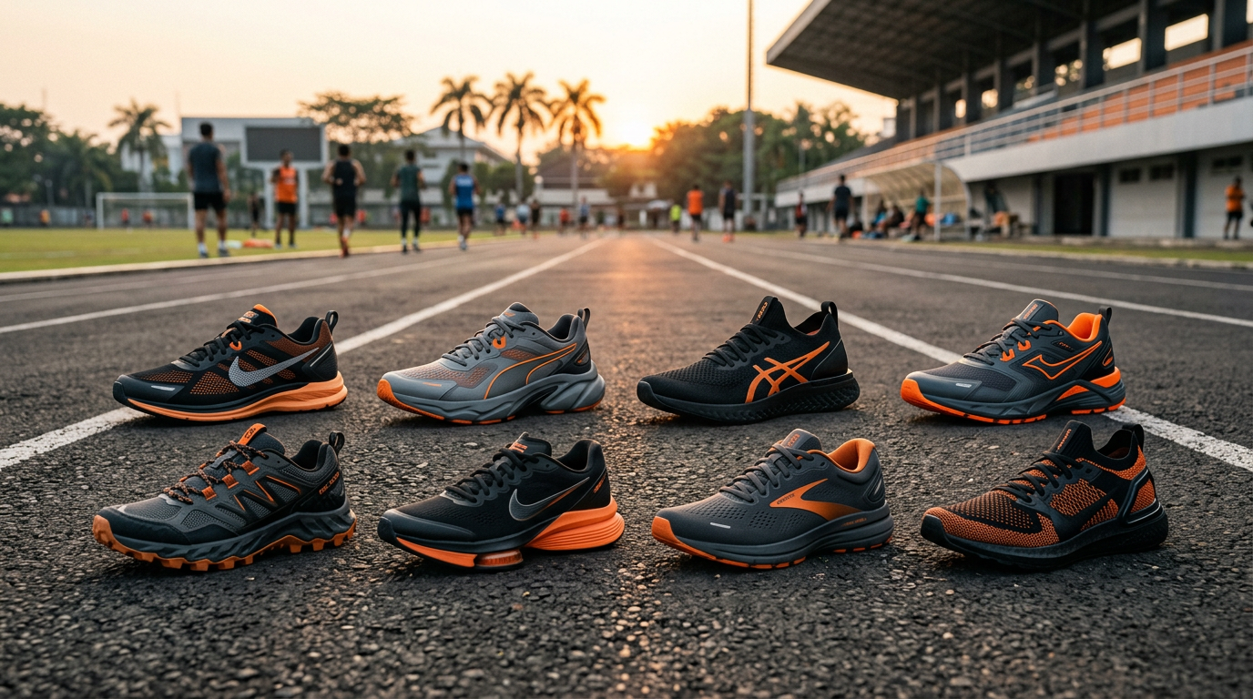 10 sepatu running terbaik 2026 untuk pemula hingga pro