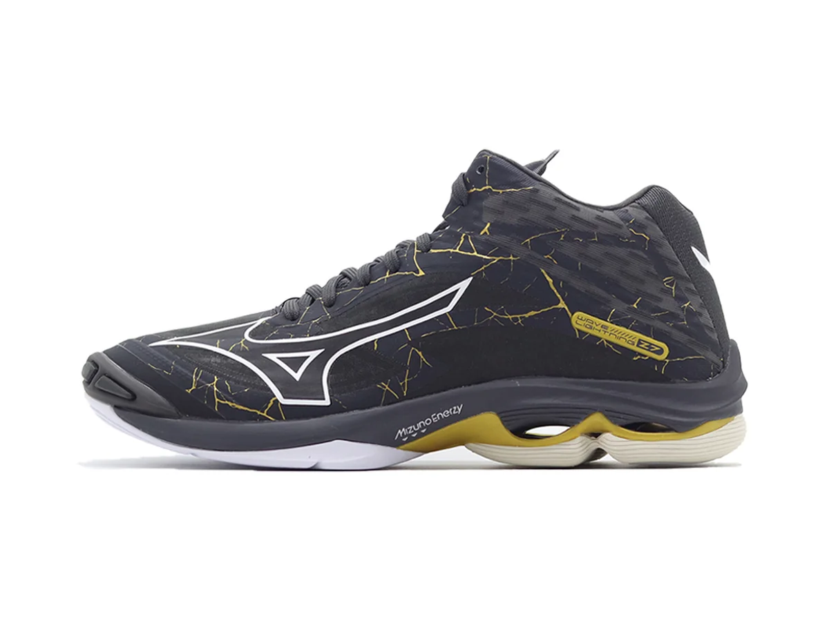 Foto produk Mizuno Wave Lightning Z7 Mid - Black Oyster/Mp Gold/Iron Gate