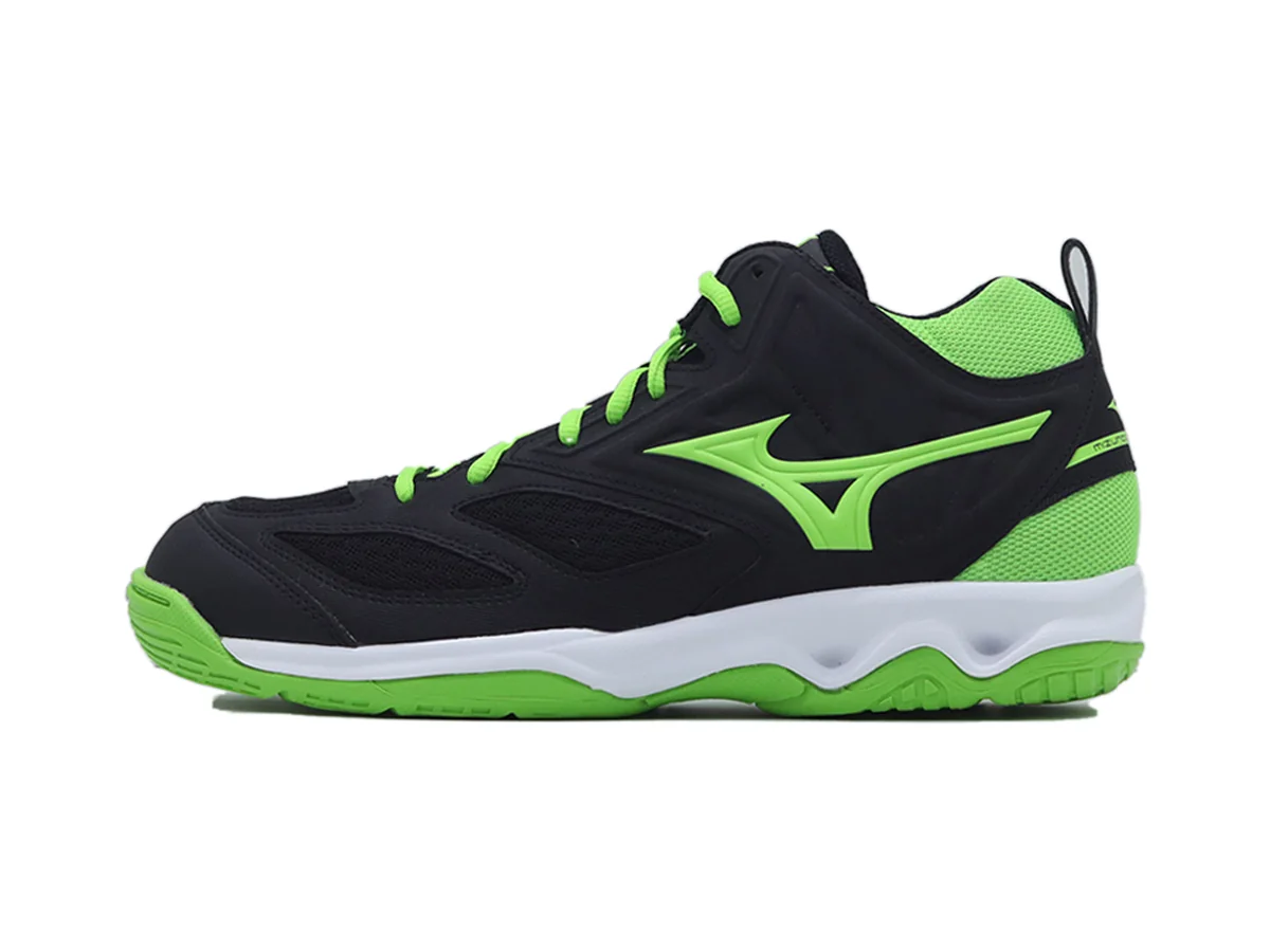 Foto produk Mizuno Dynablitz Mid - Black/Jasmin Green/Ebony