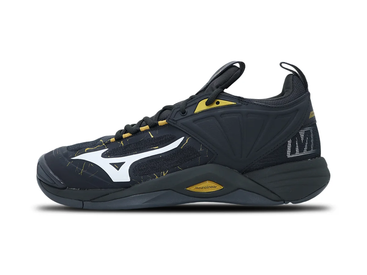 Foto produk Mizuno Wave Momentum 2 - Black Oyster/Mp Gold/Iron Gate