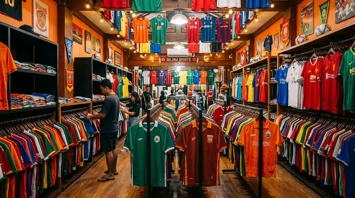 Toko jersey bola di Jogja yang jual jersey original