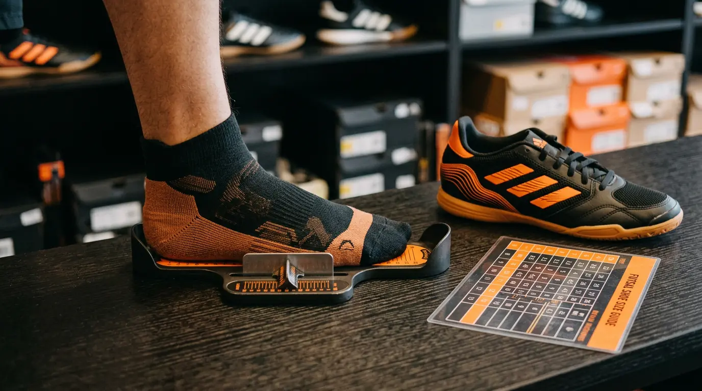 Panduan ukuran sepatu futsal cara ukur kaki dengan benar