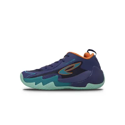 910 Nineten Sepatu Basket Nakami Flow - Ungu/Biru Muda/Jingga