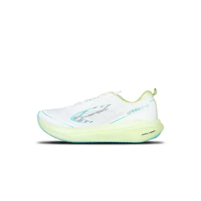 910 Nineten Sepatu Running Aurorun Stride - Putih Gading/Hijau Tosca/Hijau Neon