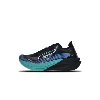 910 Nineten Sepatu Running Haze Flow - Hitam/Hijau/Biru