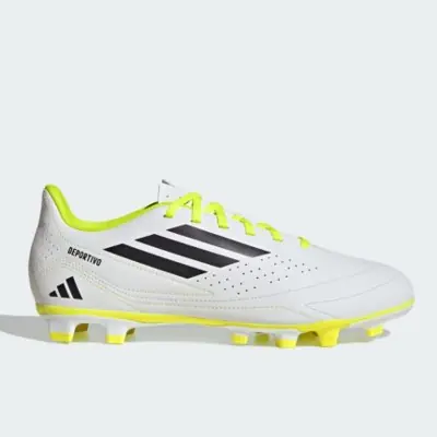 Adidas Deportivo III FG - White Black Syellow JR4999 Original