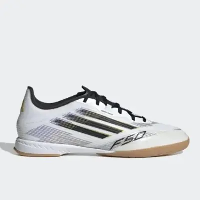 Adidas F50 League IN - White Black Gold JH7716 Original