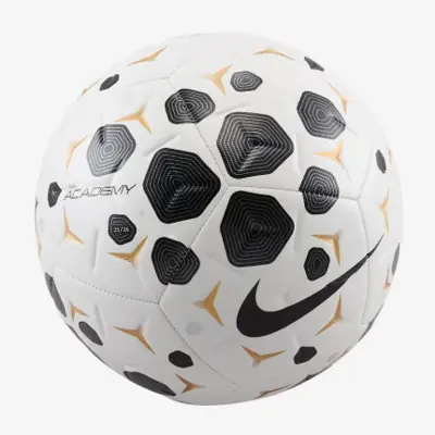 Bola Sepak Nike Academy Team FA25 - White Black HV4386-100 Original