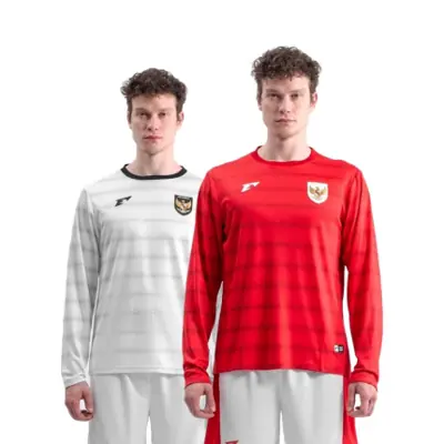 Jersey Erspo Timnas 2025 Supporter Version Long Sleeve - Home & Away Original