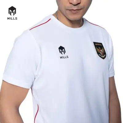 MILLS Jersey Timnas Indonesia SV - White Original