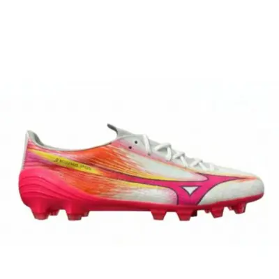 Mizuno A III Elite FG - White Fuchsia Purple P1GA266264 Original