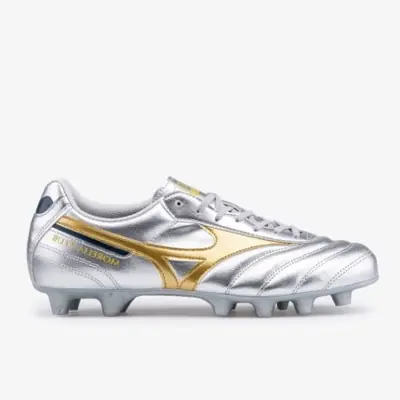 Mizuno Morelia II Club FG - Galaxy Silver Gold P1GA251604 Original