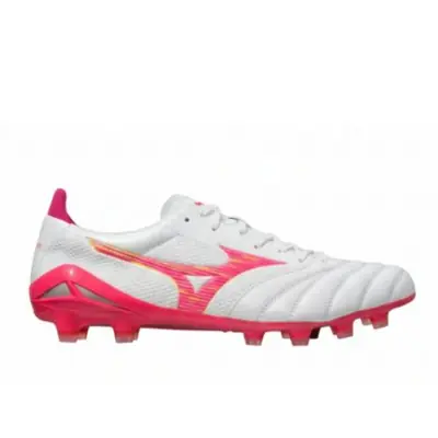 Mizuno Morelia Neo IV Elite FG - White Pink Purple P1GA263264 Original