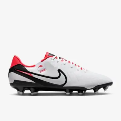 Nike Tiempo Legend 10 Academy FG - White Black Bright Crimson DV4337-100 Original