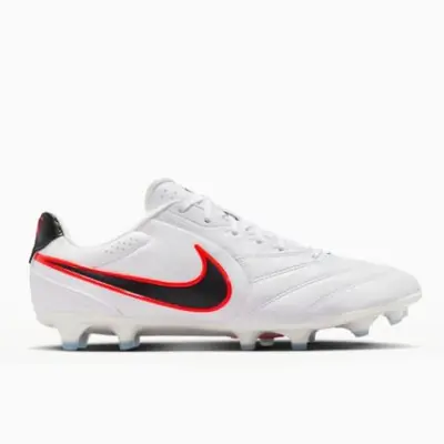 Nike Tiempo Ligera Pro FG - White Black Crimson HQ3158-106 Original