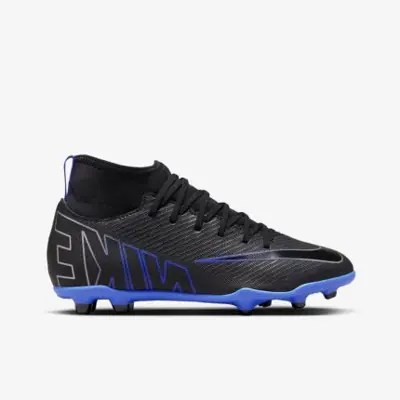 Nike Zoom JR Superfly 9 Club FG - Black Chrome Royal DJ5959-040 Original