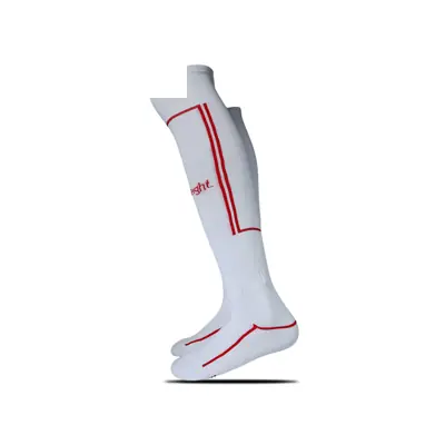 Ortuseight Kaos Kaki Bola/Futsal Helios FB Socks - White/Red