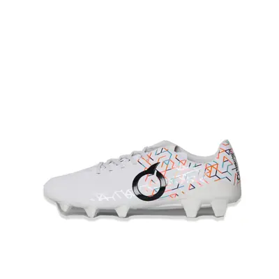 Ortuseight Sepatu Bola Catalyst Weave FG - White/Ortrange