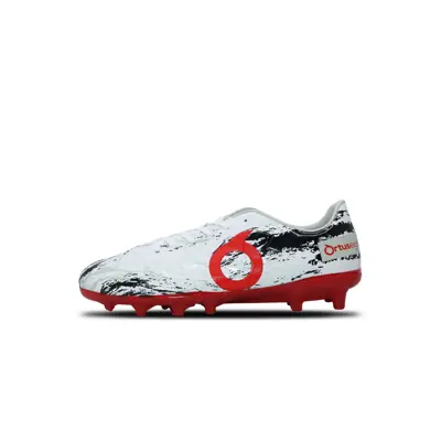 Ortuseight Sepatu Bola Inferno FG - White/Ortred/Black