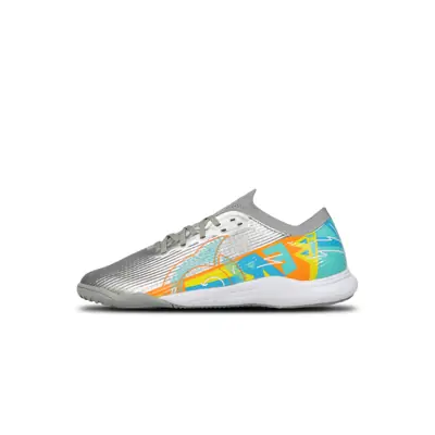Ortuseight Sepatu Futsal Catalyst Liberte V4 IN - Silver/Aqua
