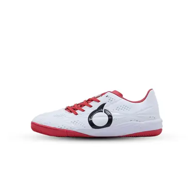 Ortuseight Sepatu Futsal Forte Meteor IN - White/Ortred