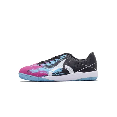 Ortuseight Sepatu Futsal Forte Xcalibur IN - Magenta/Cyan/Black