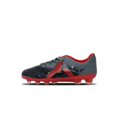 Ortuseight Sepatu Sepak Bola Catalyst Revenge FG - Graphite/Black/Ortred