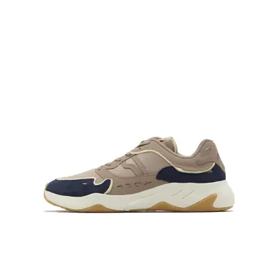 Piero Sepatu Sneakers Ergo Decon - Taupe Brown/Off White/Gum