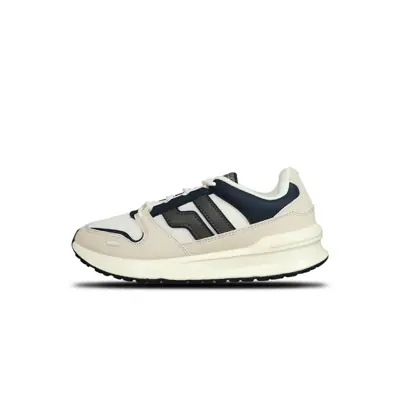 Piero Sepatu Sneakers Jogger 24 - Fog Grey/Off White/Brown