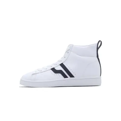 Piero Sepatu Sneakers Mojo HI - White/Black/White