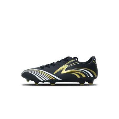Specs Sepatu Bola 2G Neo FG - Black/White/Gold